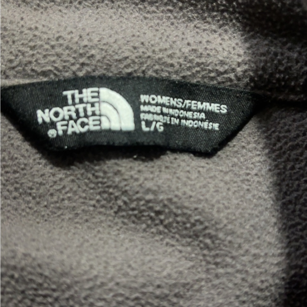 The North Face Charcoal Gray Fleece Jacket - Picture 3 of 5